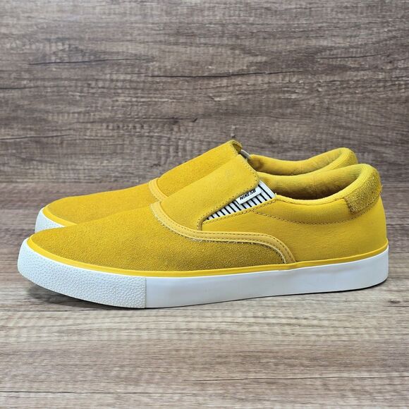 Nike SB Zoom Verona Slip Premium Men\'s Sz 8.5 Yellow Suede Sneakers (DM4424-700) main image 5